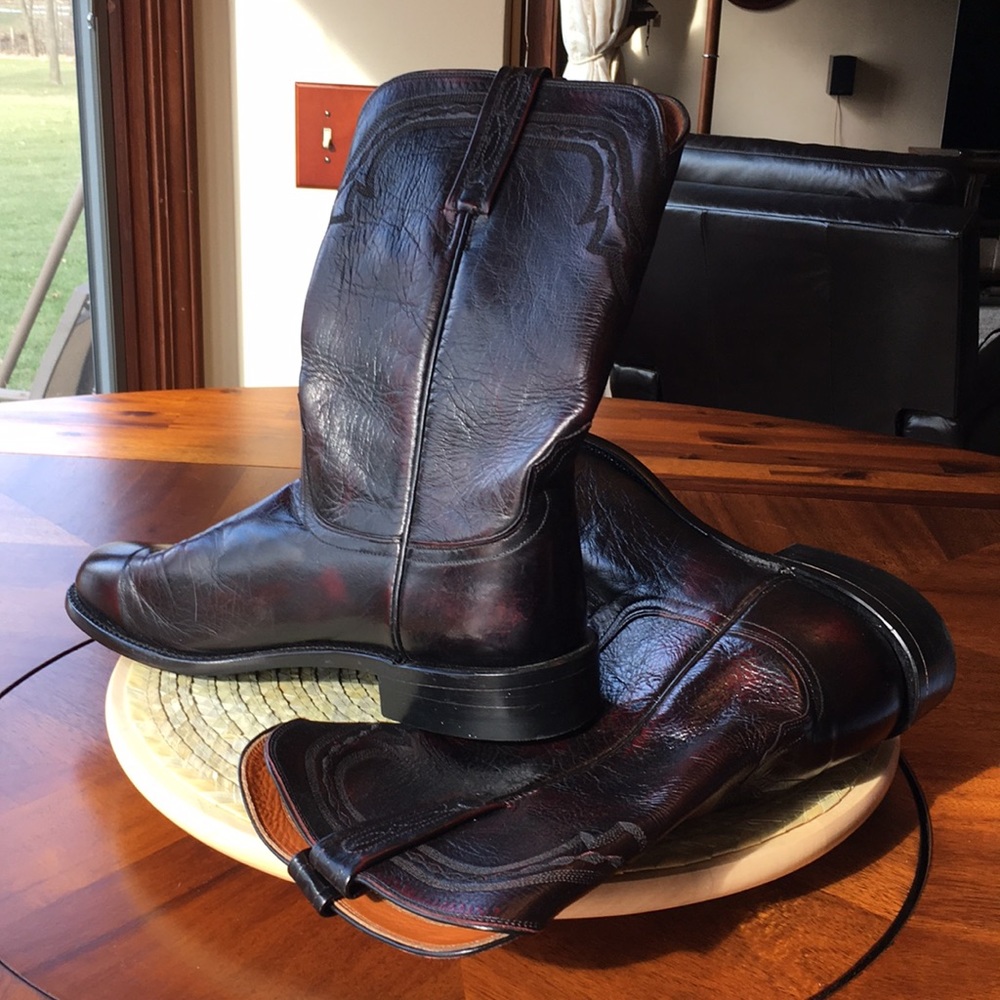 men’s Lucchese 2000 cowboy boots  10 1/2 D